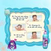 Dầu gội xả 2in1 Bimunica Fantomiki 250ml bé gái (Trên 3 tuổi)