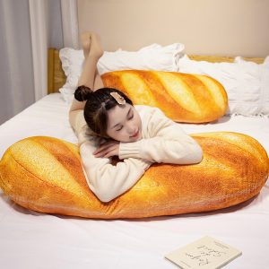 Gối ôm hình bánh mì 3D mềm mại 65cm
