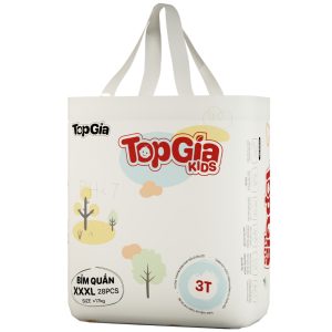 Tã quần TopGiaKids size XXXL28 miếng (>17kg)